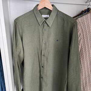 Leathersmith London 100% cotton fine weave shirt
